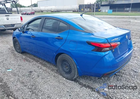 2020 Nissan Versa S Xtronic Cvt z USA, uszkodzony, nr VIN 3N1CN8DV9LL814533